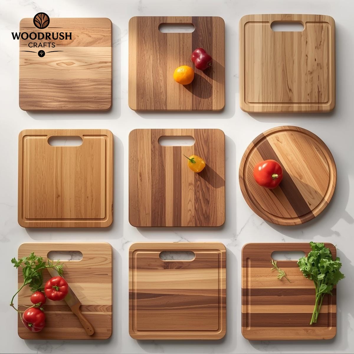 Chef's Wooden Cutting Board – Handmade, Durable & Beautiful
