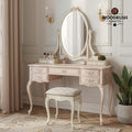 Handcrafted Wooden Dressing Table – Decorative Color Finish