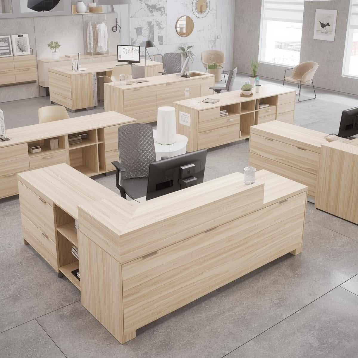 Professional Office Counter Table — Built to Impress, Designed to Perform