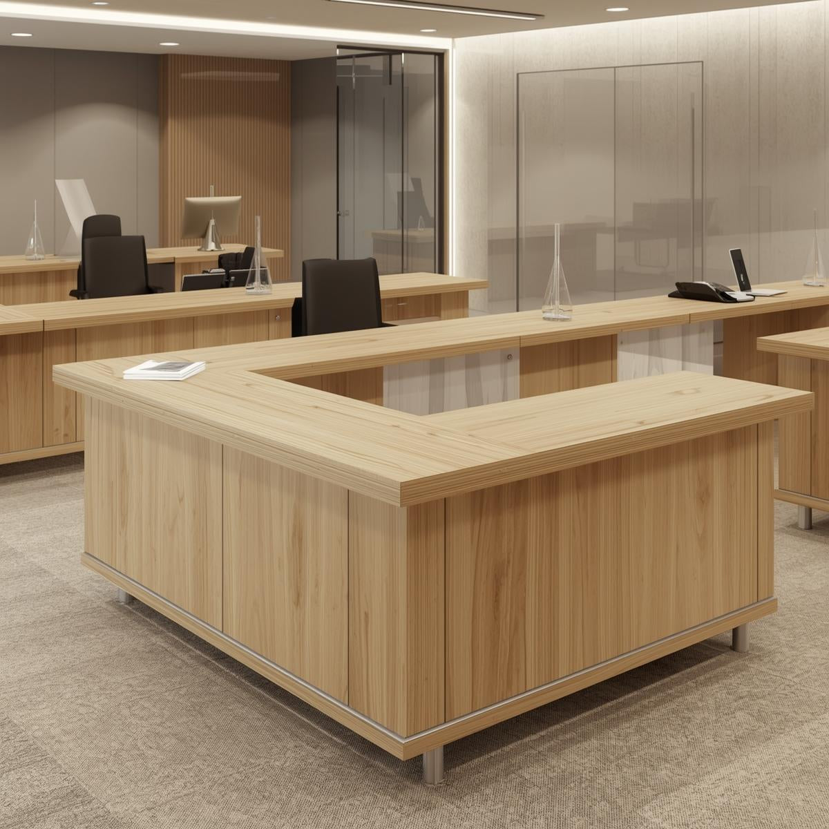 Professional Office Counter Table — Built to Impress, Designed to Perform