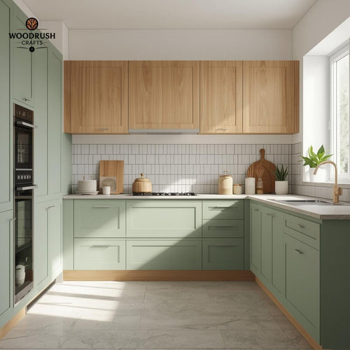 Custom Kitchen Design — Beautiful Light Green | Fresh, Modern & Timeless