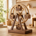 Handcrafted Wooden Round Swing — Jhoola